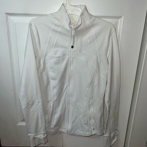 Perfect Condition White Lululemon Jacket